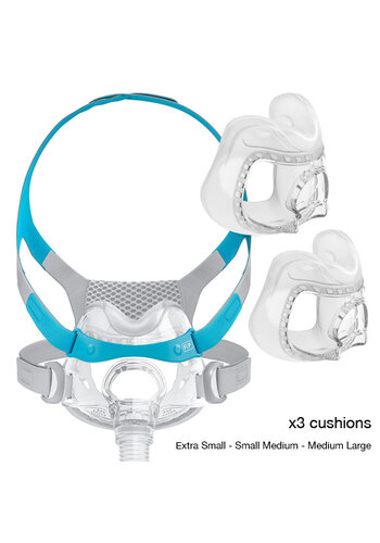 EVORA Full - volgelaatsmasker - FitPack (3 kussen) - Fisher & Paykel Healthcare 