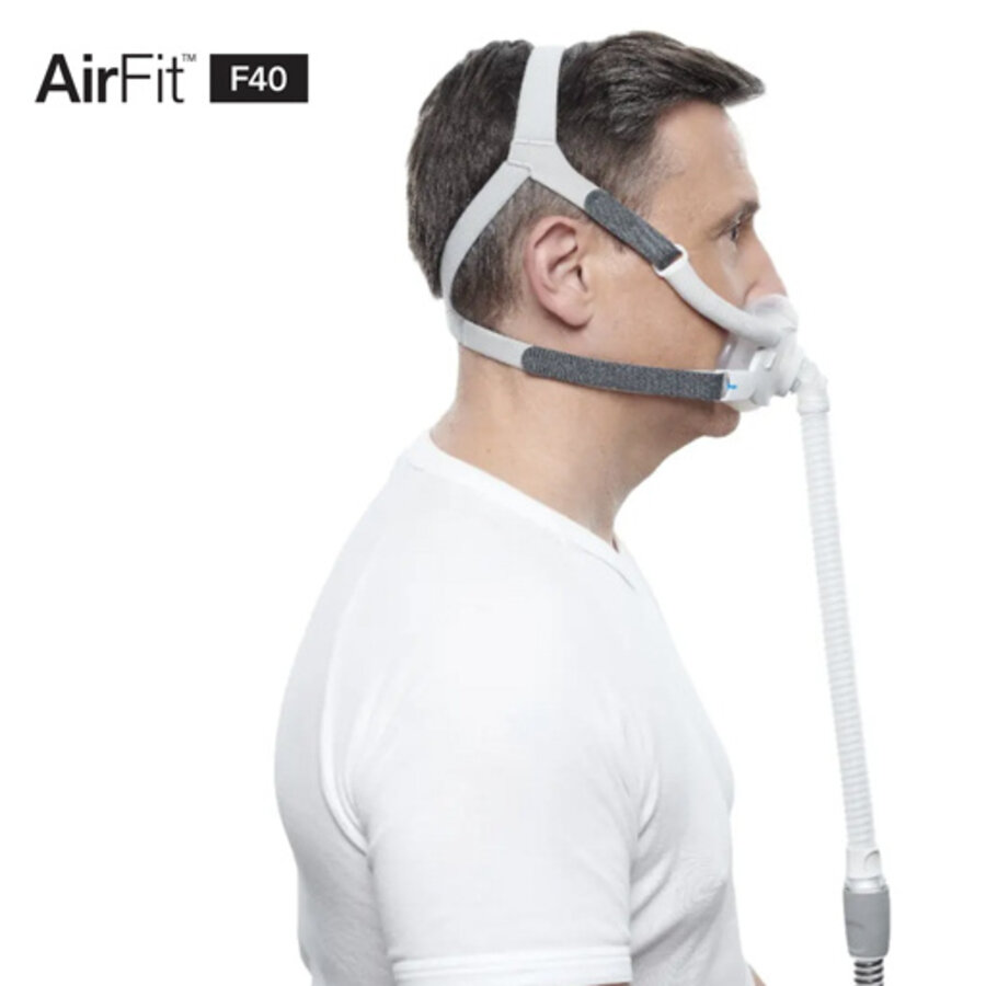 AirFit F40 - Full Face Maske - ResMed-4