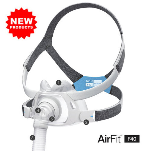 Resmed AirFit F40 - Naso-Buccal 