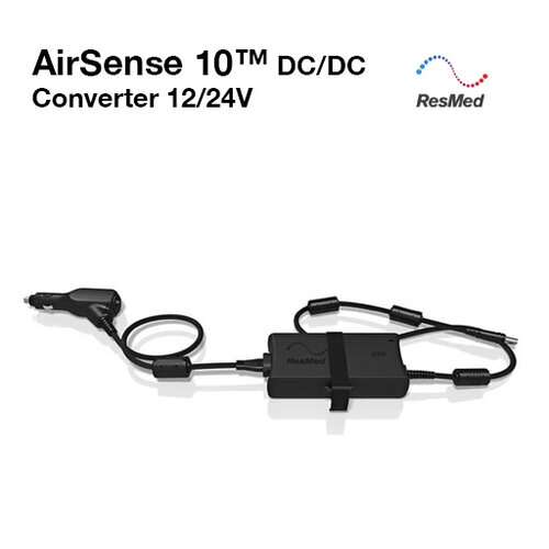 Resmed - 12/24V Omvormer voor CPAP Airsense 10 