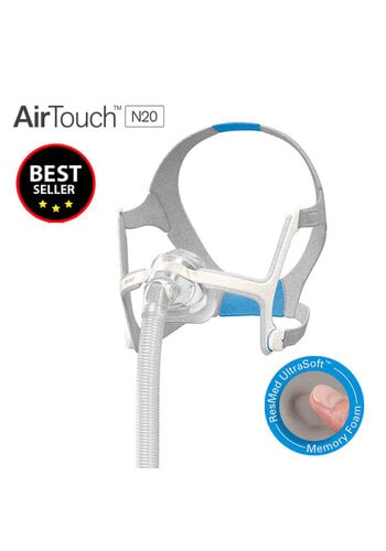 Resmed AirTouch N20 - Masque CPAP/PPC  nasal 