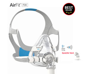 AirFit F20 CPAP Full Face mask from ResMed. - Rmed