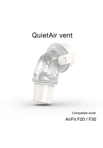 AirFit F20 und F30/Airtouch F20 – QuietAir-Lüftungsschlitz - ResMed 