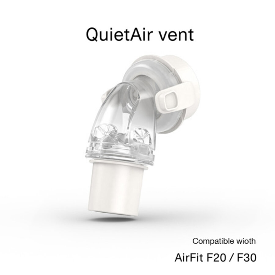 AirFit F20 & F30/Airtouch F20 -  QuietAir Vent Elbow - ResMed-1
