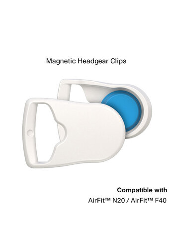 Magnetic Headgear Clip - AirFit N20 - F40 - ResMed 