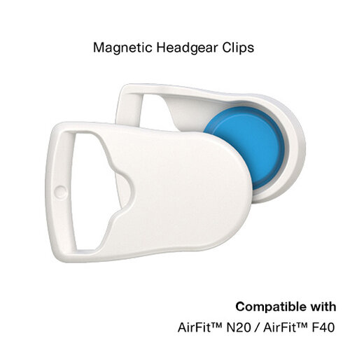 Magnetischer Kopfbandclip - AirFit N20 - F40 - ResMed 