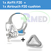 ResMed  1x AirFit F20 Quiet Air + 1x Airtouch F20 kussen