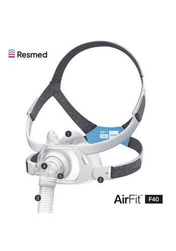 AirFit F40 - Full Face Maske - ResMed 