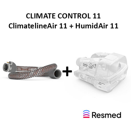 Resmed Climate Control 11 - Verwarmde luchtslang  - luchtbevochtiger 