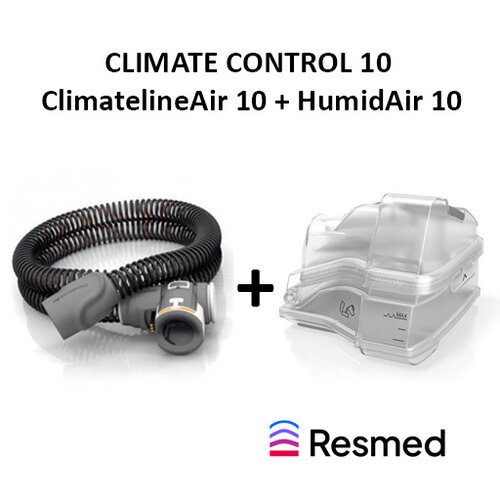 Climate Control  10 - Tuyau chauffant + humidificateur - ResMed 