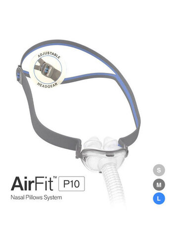 ResMed AirFit P10 - CPAP Nasenpolstermaske  - ResMed 