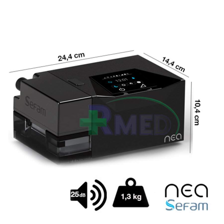 Appareil cpap/ppc - Néa Auto + Humidificateur chauffant - Sefam Medical-3