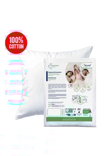 Anti-huisstofmijt kussensloop – Texaal® Katoen 