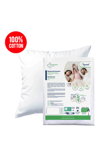 Anti-mite pillow cover – Texaal® Cotton 