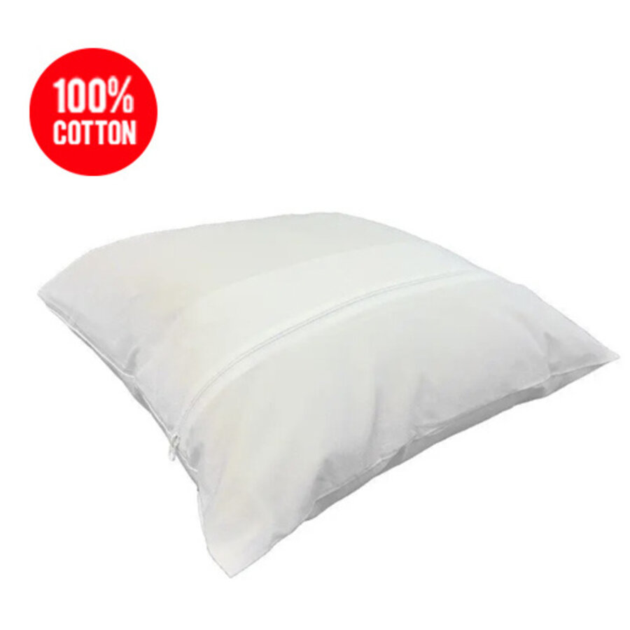 Anti-mite pillow cover – 100% cotton - Texaal®-2