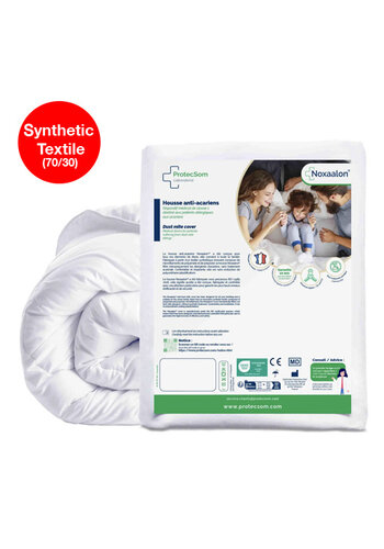 Housse anti-acariens pour couette – Noxaalon - Tissu Synthétique 