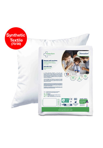Housse anti-acariens pour oreiller – Noxaalon Tissu synthétique 