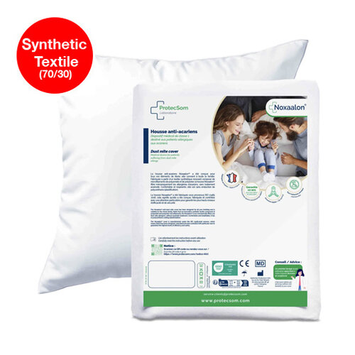 Anti-mite pillow cover – Noxaalon Synthetic Fiber 