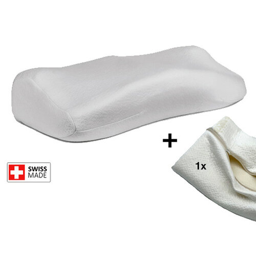 Posiform - Anti-Schnarch-Kissen - Oscimed mit 1 Ersatzkissenbezug 