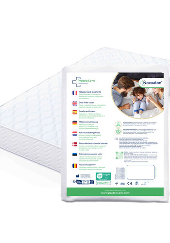 Anti-mite fitted sheets for mattress - Synthetic fabric - Noxaloon 