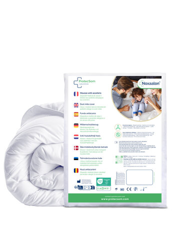 Anti-huisstofmijt dekbedovertrek – Noxaalon - Synthetische stof 