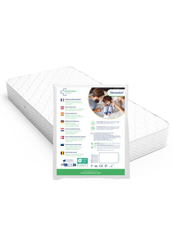 Draps housse anti-acariens pour matelas  - Tissu Synthétique - Noxaloon 