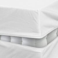 thumb-Anti-mite fitted sheets 140 cm  x 200 cm  - 100% cotton - Texaal - Protecsom-3