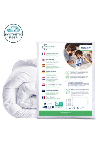 Housse de couette anti-acariens  – Noxaalon - Tissu Synthétique 