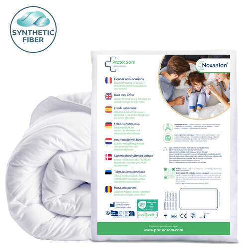 Anti-dust mite duvet cover – Noxaalon - Synthetic fiber 