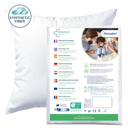 Anti-mite pillow cover – Noxaalon Synthetic Fiber 