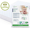 PROTECSOM Milbenabweisende Spannbettlaken – 100 % Baumwolle – Baby und Kinder – Texaal