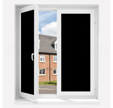 Verduisterende Raamfolie Zwart | XBG | Black Out | Op maat