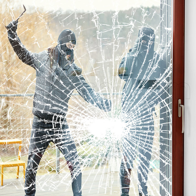 Anti-burglary Window Film | QS12 | Transparent  | Made-to-size