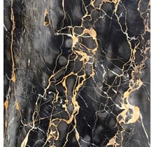 Interieurfolie | Meubelsticker | Marmer zwart-goud