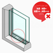 Film anti-effraction | QS8 | Effet miroir Film anti-effraction | QS8 | Effet miroir