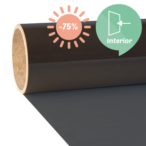 Solar Protection Film | NT75 | Dark tinted | Made-to-size