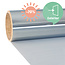 Scalasol® Sonnenschutzfolie | SPM70E | Leicht getönt durchsichtig / Spiegelfolie | Zuschnitt nach Maß
