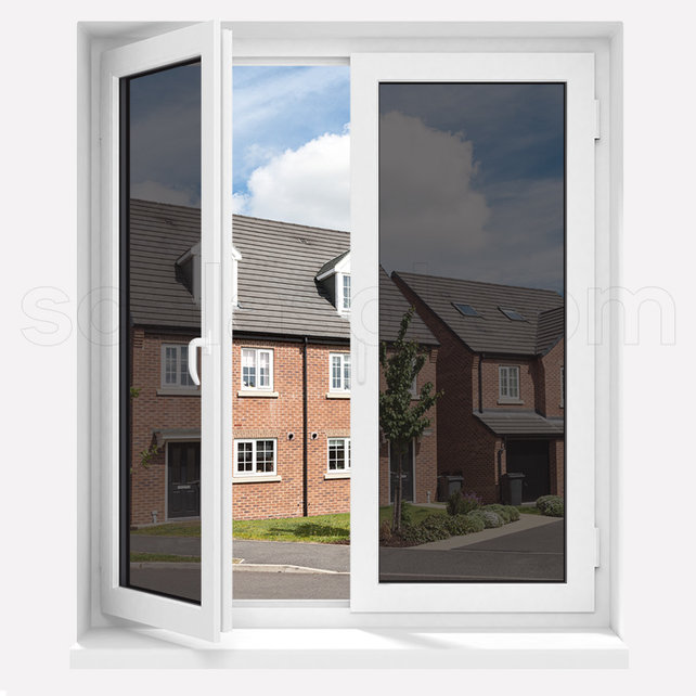 Zonwerende Raamfolie | NT75 | Donker getint | Op maat Zonwerende Raamfolie | NT75 | Donker getint | Op maat