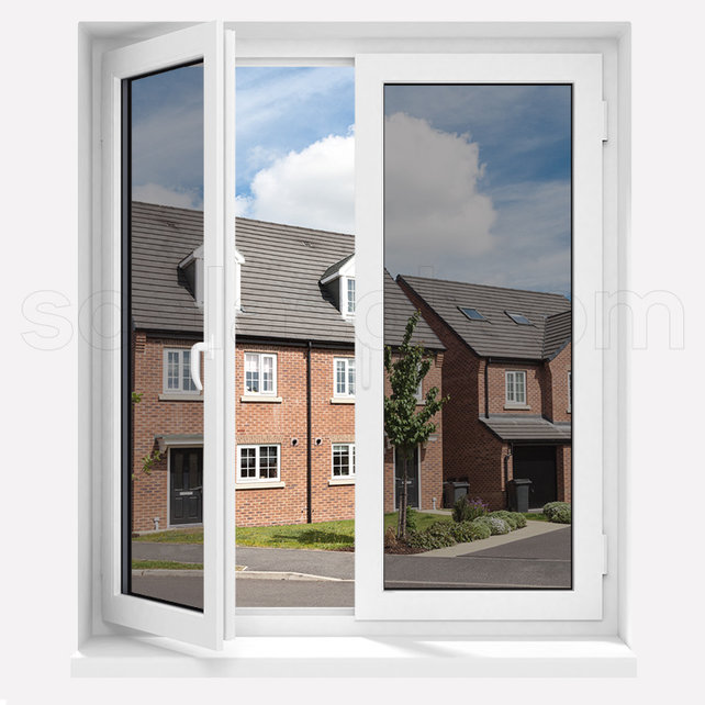 Solar Protection Film | SPM80 | Slightly tinted / Mirror | Per roll Solar Protection Film | SPM80 | Slightly tinted / Mirror | Per roll