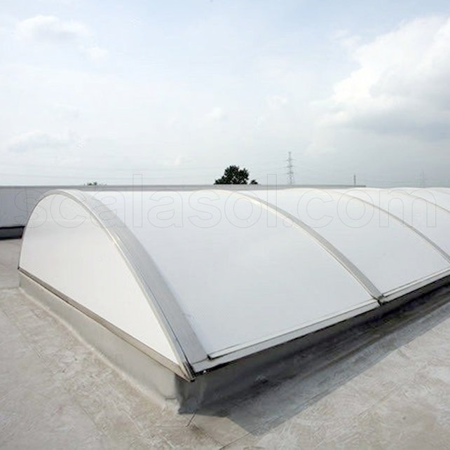 Zonwerende Raamfolie | PC375 | Wit | Polycarbonaat | Op maat
