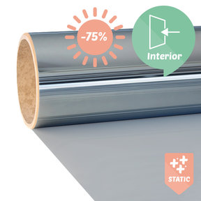 Solar Protection Film | PT4 | Mirror | Static | Per roll