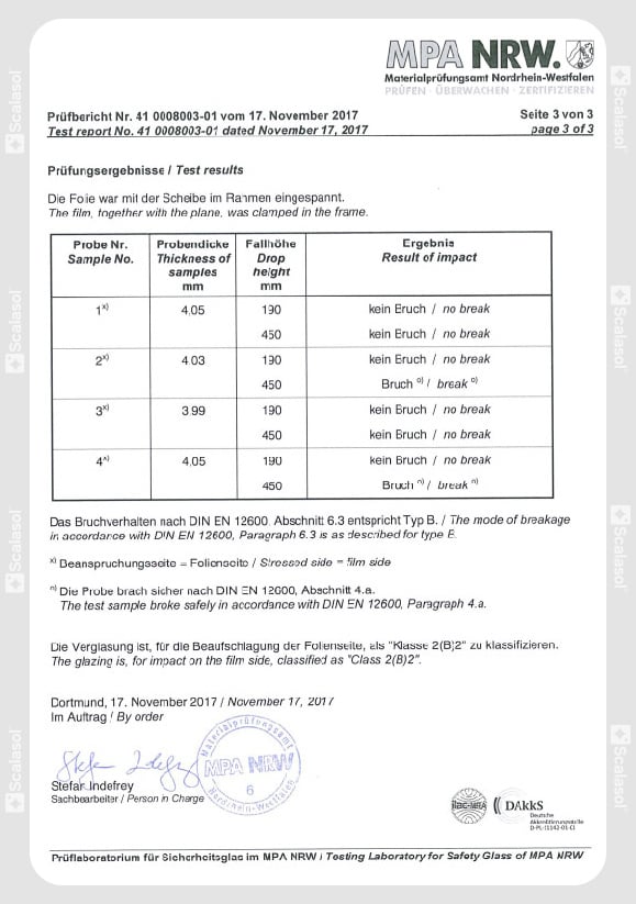 Certificaat veiligheidsfolie QS4 deel 3