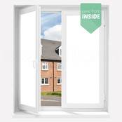 Blackout Window Film | XBG | White | Made-to-size Blackout Window Film | XBG | White | Made-to-size
