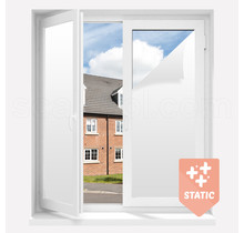 Privacy Window Film | PP45 | Matt white effect | Sample