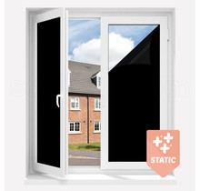 Blackout Window Film | XBOS | Black | Sample