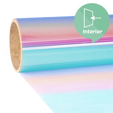 Chameleon Folie | QLK | Blauw Multi | Op maat