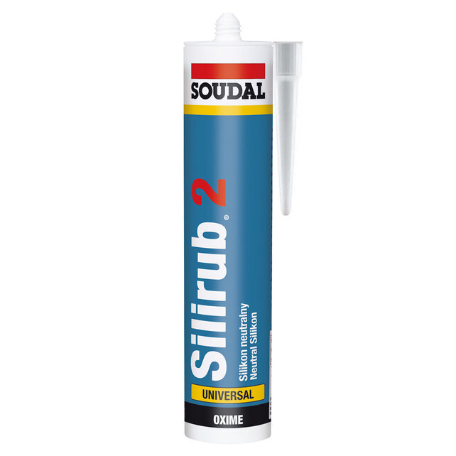 SOUDAL® Silirub 2 Afdichtingskit | Transparant | Silicone
