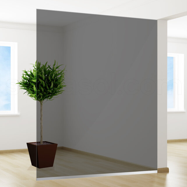 Rookglas Raamfolie | SGP85 |Smoked glas effect | Middel getint