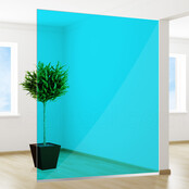 Transparent colored film | GK35 | Azure Blue | Made-to-size