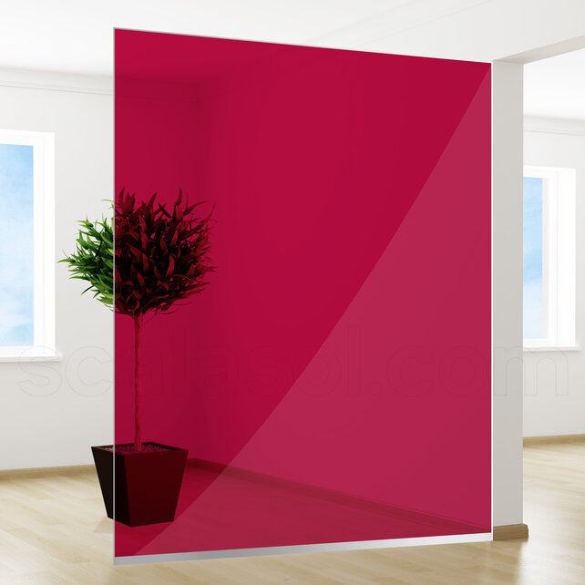 Gekleurde Raamfolie | GK41 | Rood / Transparant | Per rol Gekleurde Raamfolie | GK41 | Rood / Transparant | Per rol